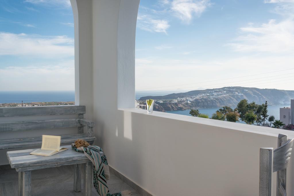 Aspronisi Luxury Villa With Caldera View Мегалохори Номер фото
